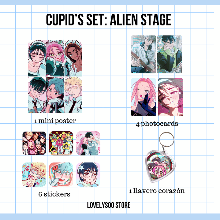 CUPID’S SET: ALIEN STAGE 1
