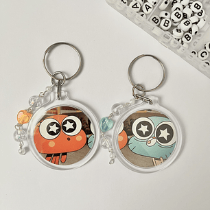 Llavero para compartir - DARWIN Y GUMBALL