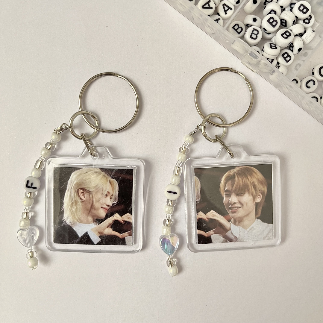 Llavero para compartir - IN y FELIX - STRAY KIDS 1