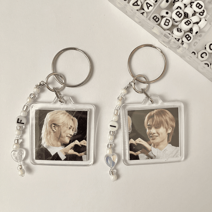 Llavero para compartir - IN y FELIX - STRAY KIDS 1