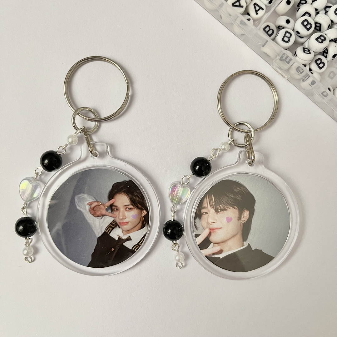 Llavero para compartir - IN y HYUNJIN  - STRAY KIDS 1