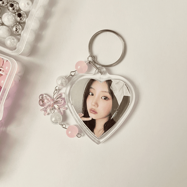Llavero de Corazón - Wonhee ILLIT 1
