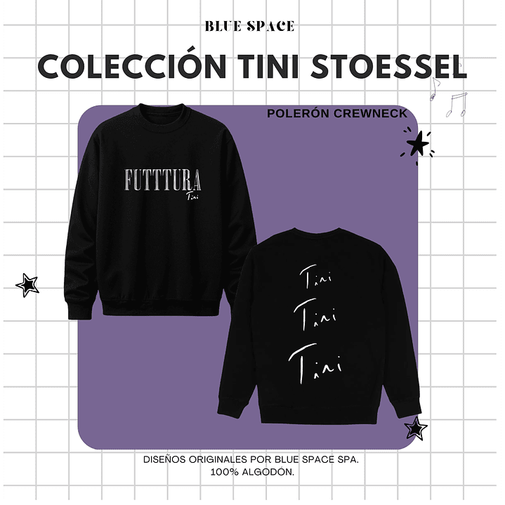 Polera CROP FUTTTURA - TINI STOESSEL TOUR 3