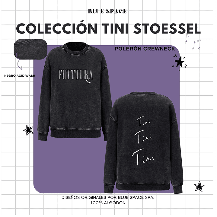 Polera CROP FUTTTURA - TINI STOESSEL TOUR 6