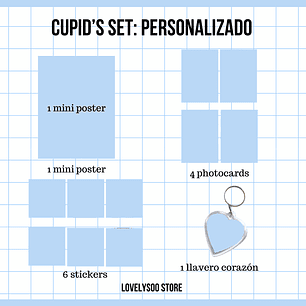CUPID’S SET: PERSONALIZADO