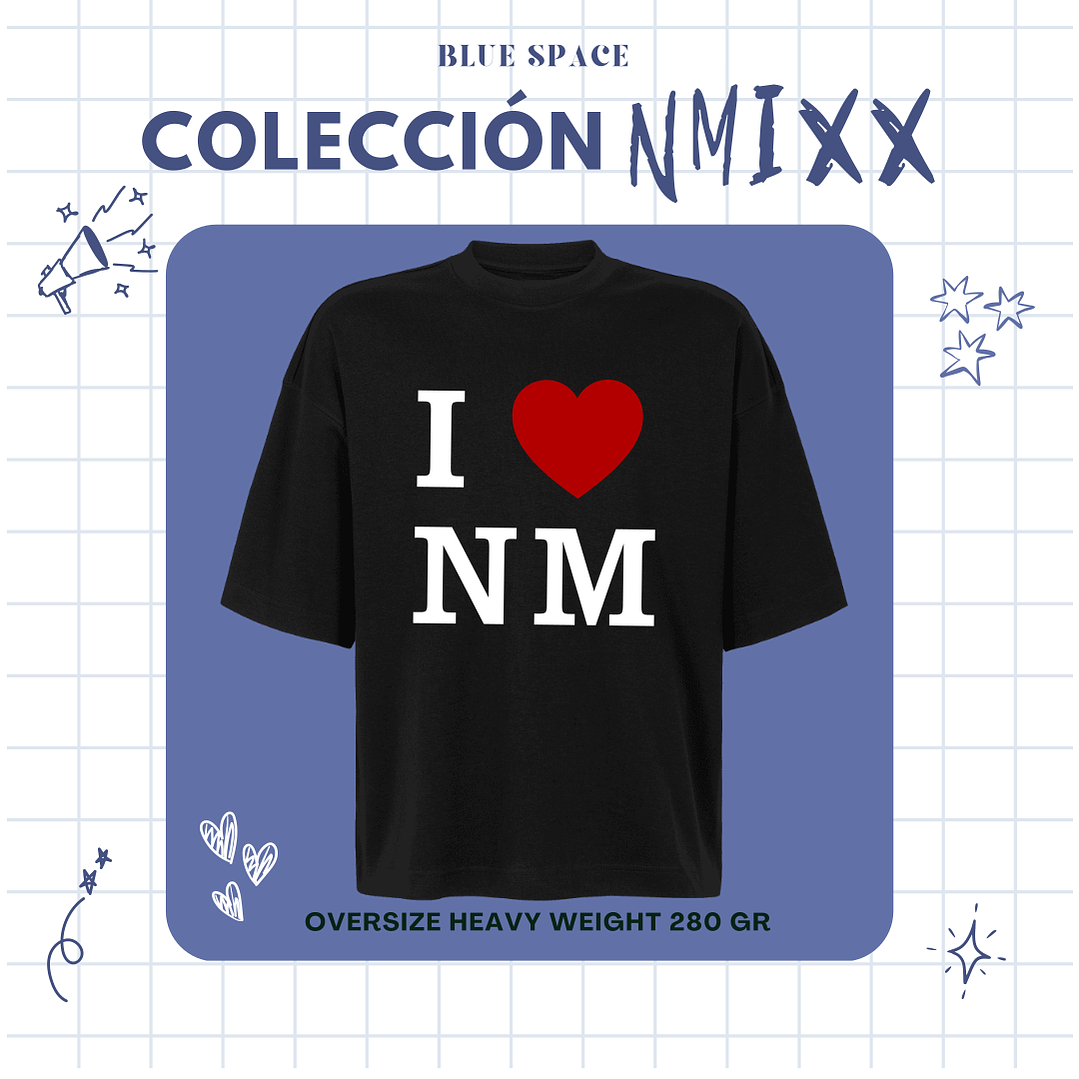 Polera NMIXX - I LOVE NM  2