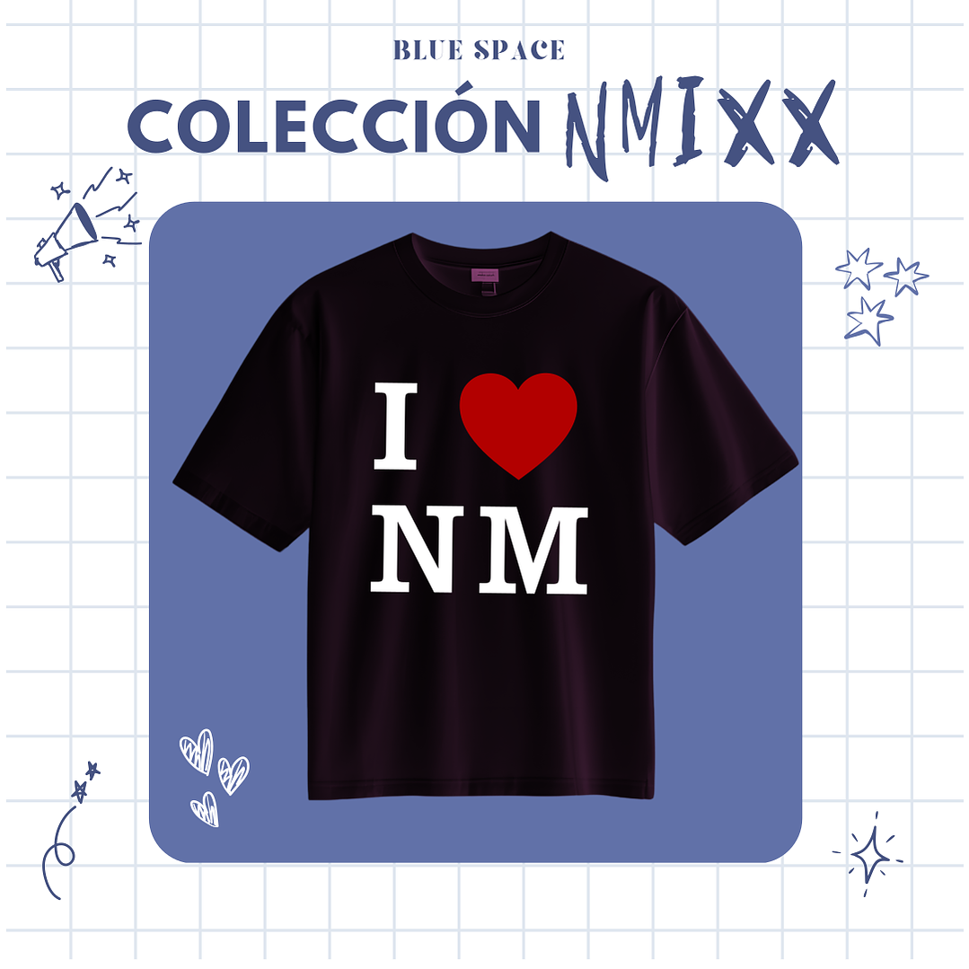 Polera NMIXX - I LOVE NM  1