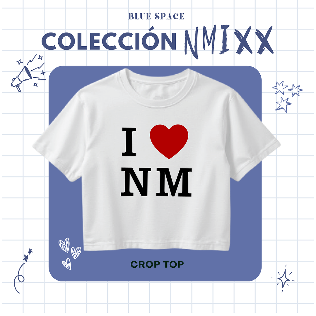 Polera NMIXX - I LOVE NM  3