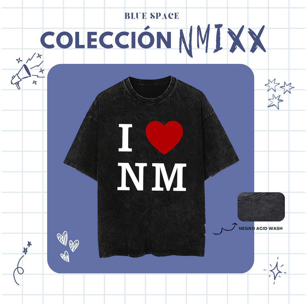 Polera NMIXX - I LOVE NM  5