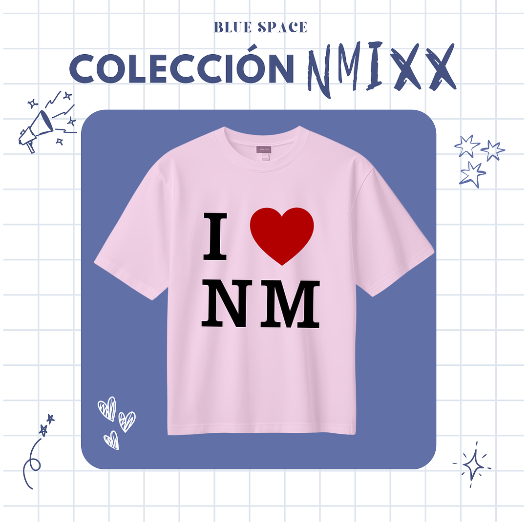Polera NMIXX - I LOVE NM  6