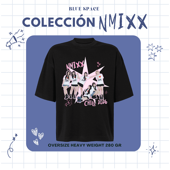 Polera NMIXX - NMIXX CHILE STAR 2