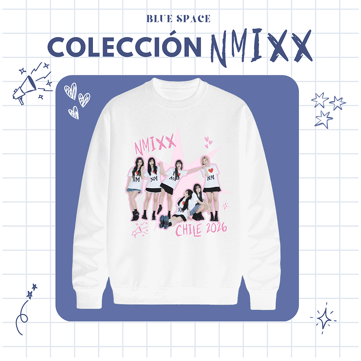 Polera NMIXX - NMIXX CHILE STAR 9
