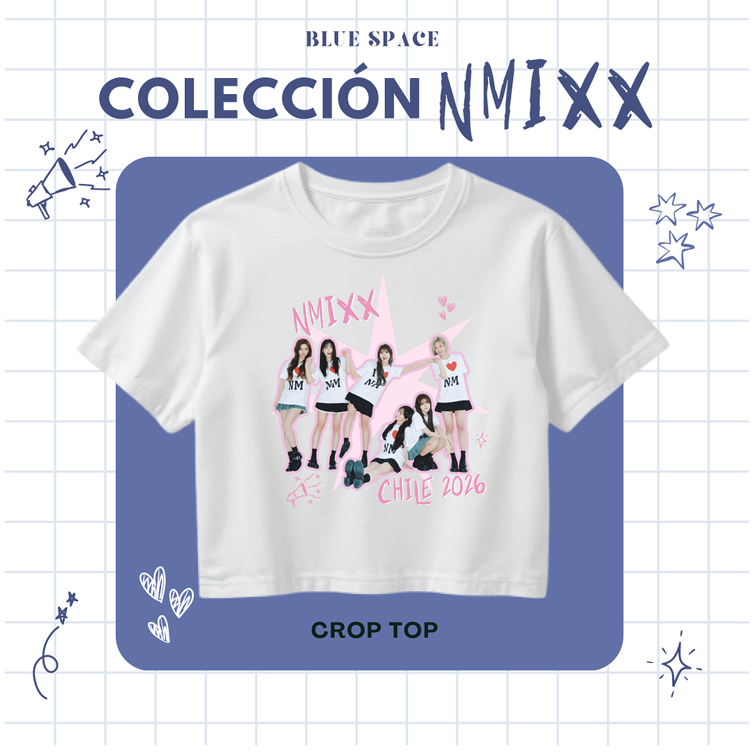 Polera NMIXX - NMIXX CHILE STAR 10