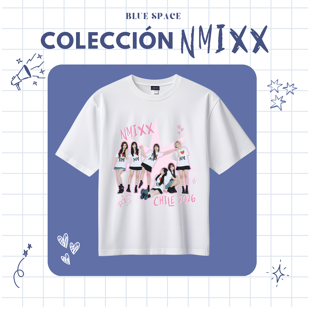 Polera NMIXX - NMIXX CHILE STAR 12