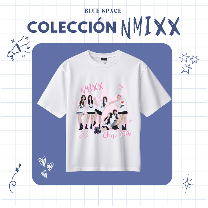 Polera NMIXX - NMIXX CHILE STAR 12