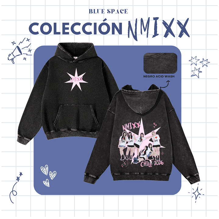 Polera NMIXX - NMIXX CHILE STAR 8