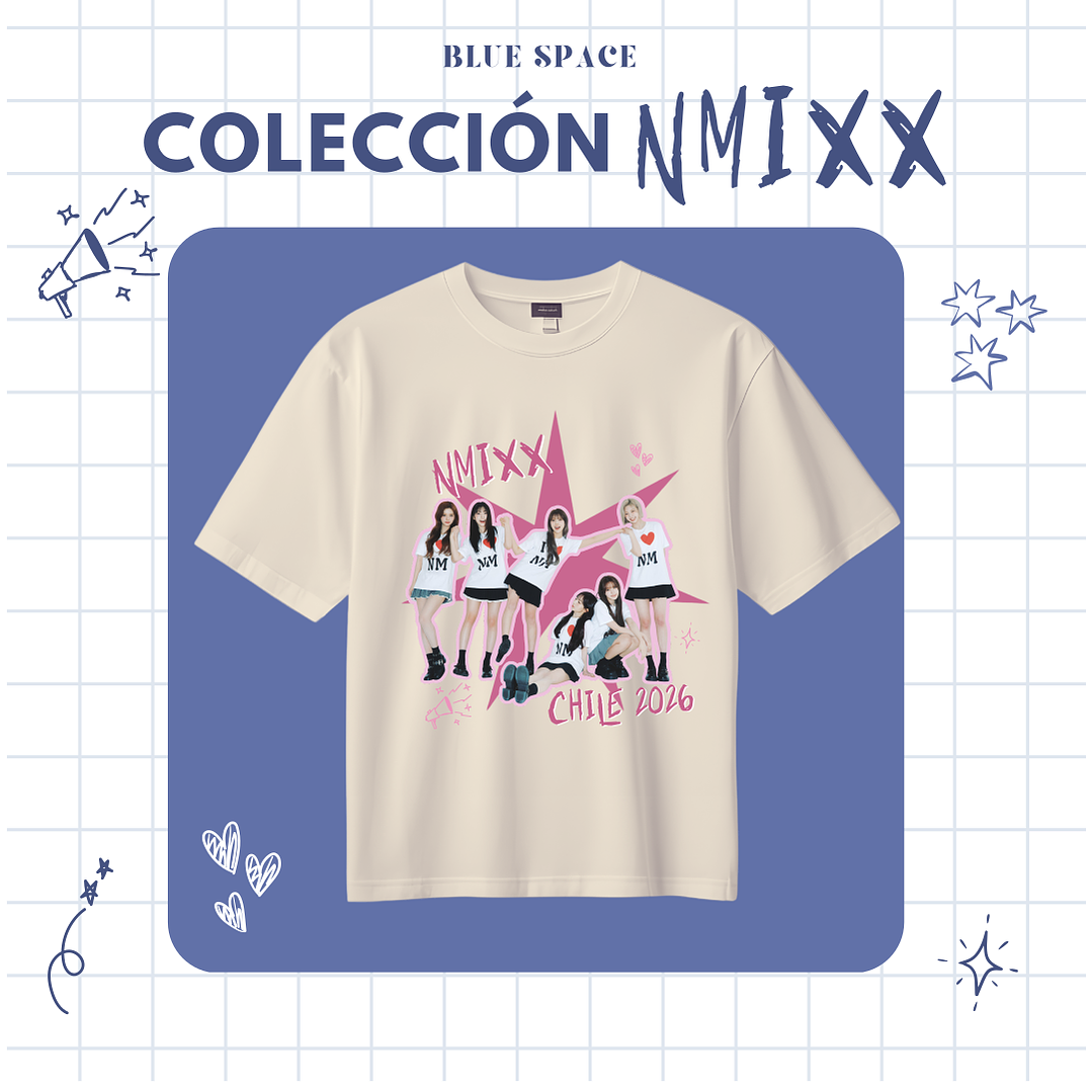 Polera NMIXX - NMIXX CHILE STAR 15