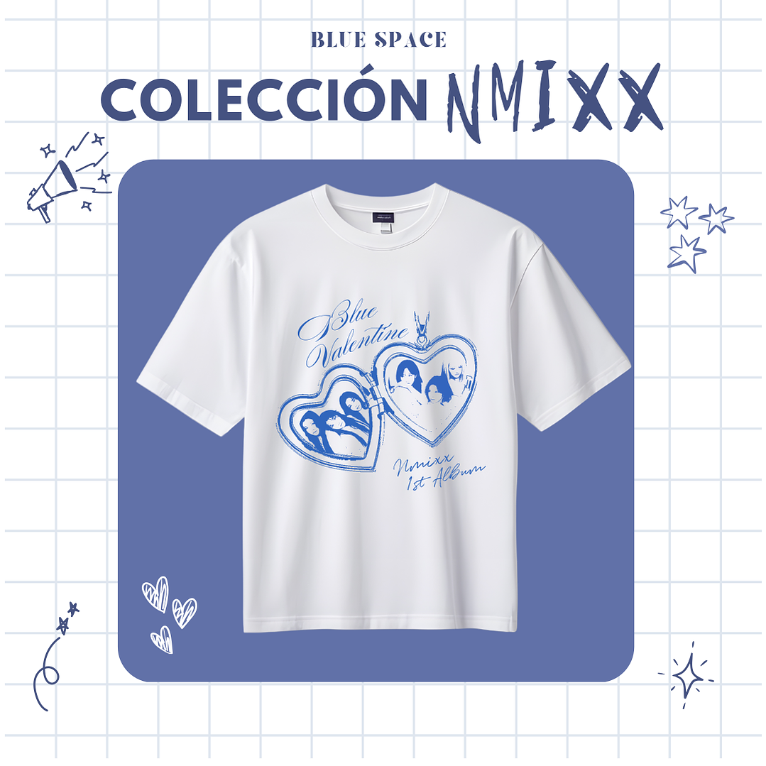 Polera NMIXX - BLUE VALENTINE 1