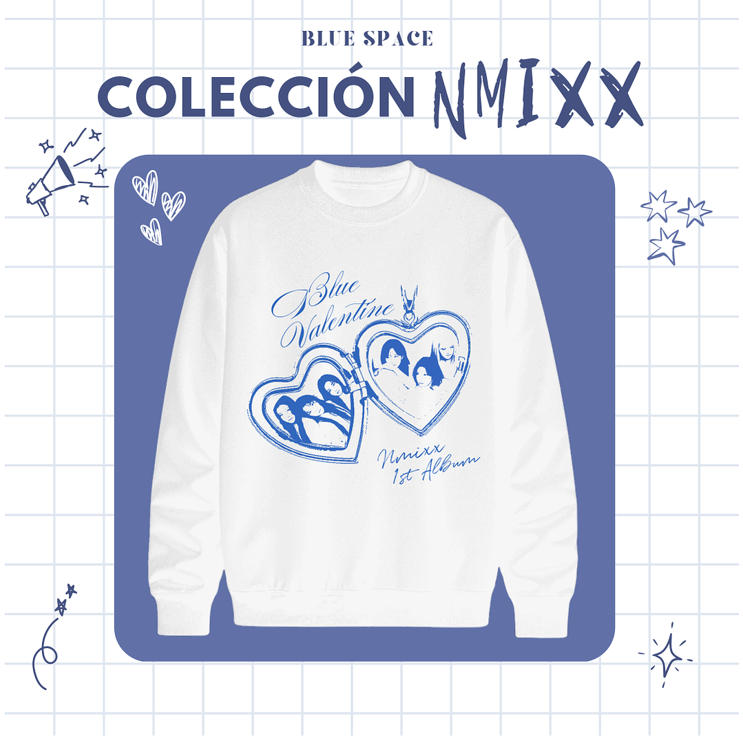Polera NMIXX - BLUE VALENTINE 2
