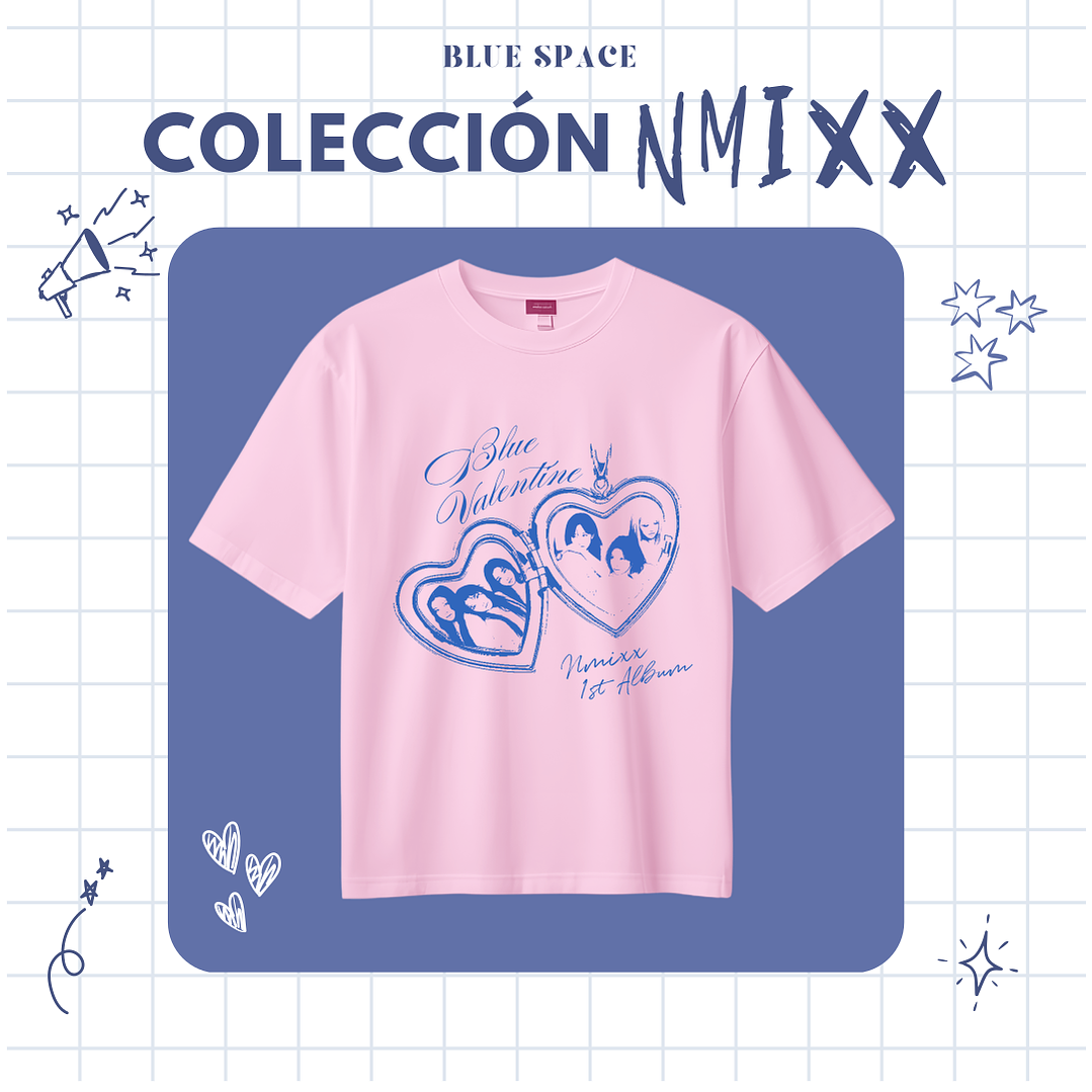 Polera NMIXX - BLUE VALENTINE 5