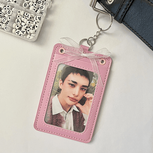 Holder Rosa Con Lazo