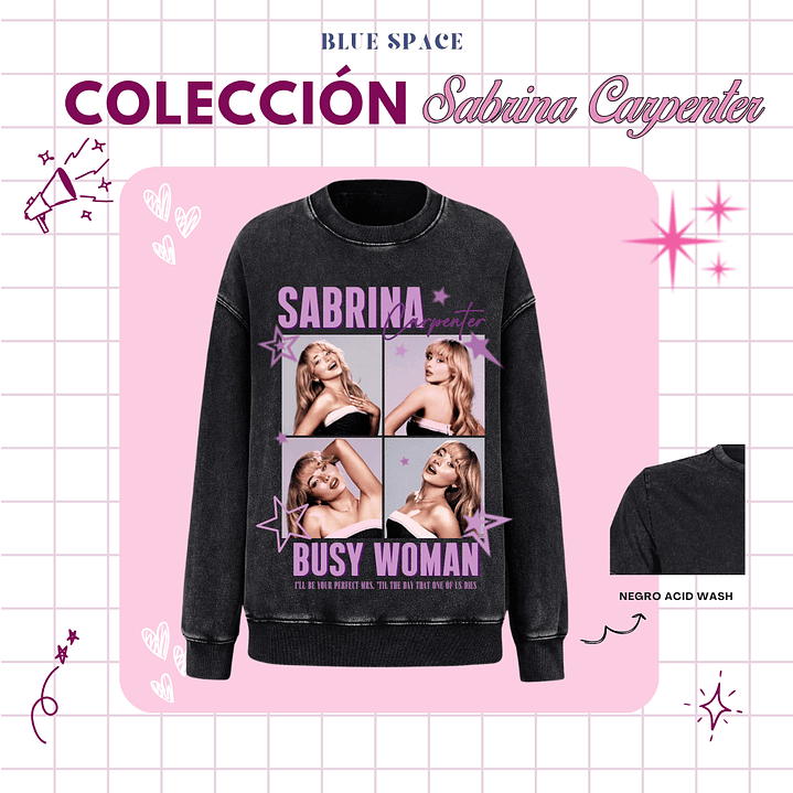 Polera Sabrina Carpenter - BUSY WOMAN 11