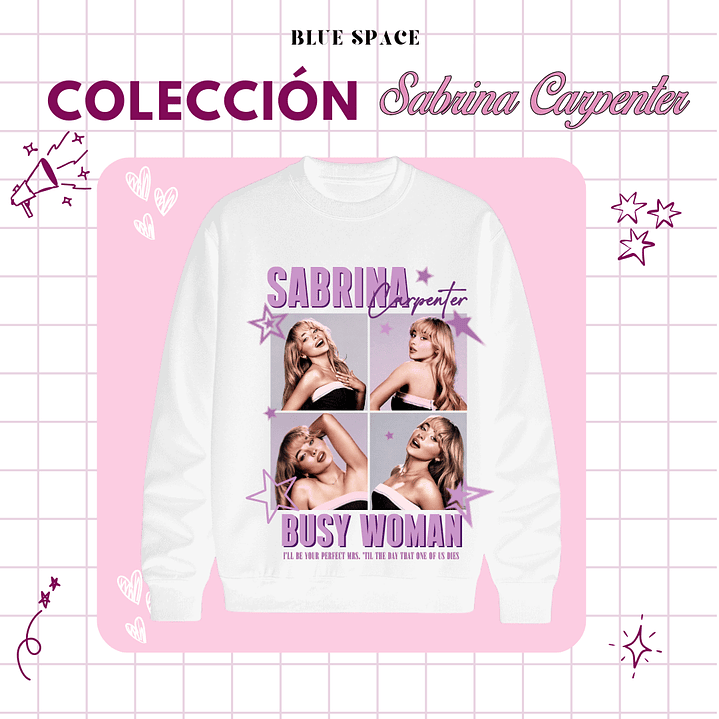 Polera Sabrina Carpenter - BUSY WOMAN 12