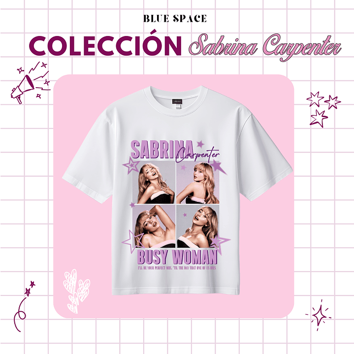 Polera Sabrina Carpenter - BUSY WOMAN 5