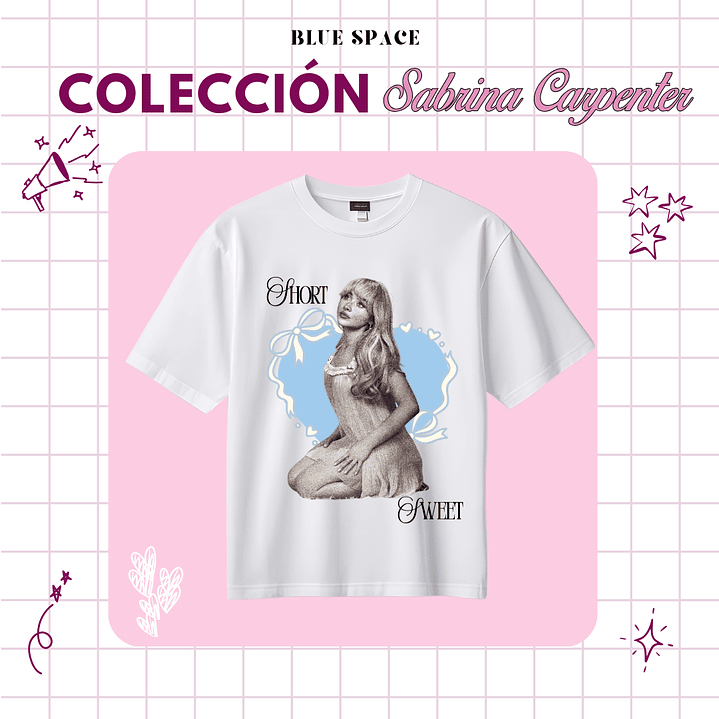 Polera Sabrina Carpenter - SHORT N' SWEET 4