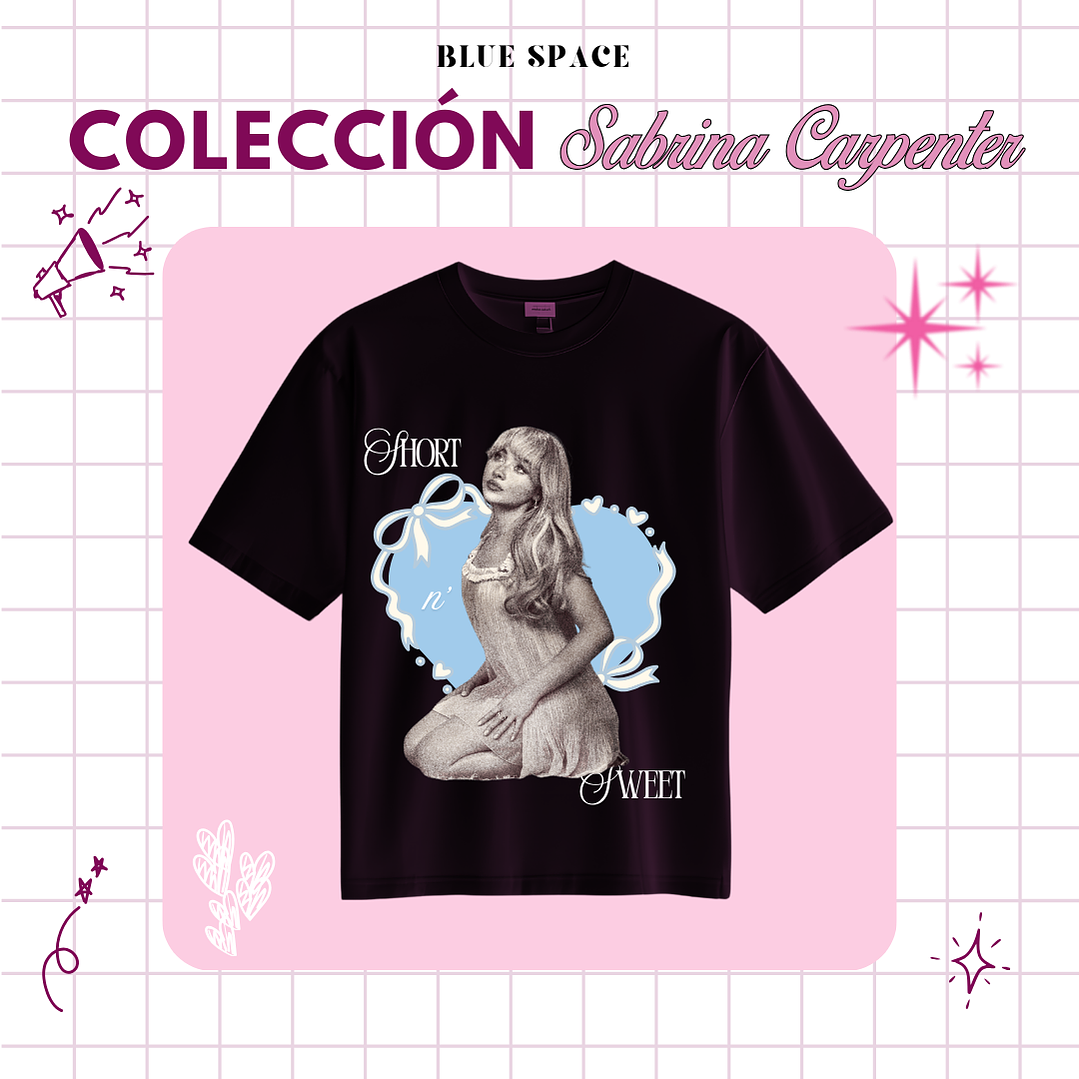 Polera Sabrina Carpenter - SHORT N' SWEET 1
