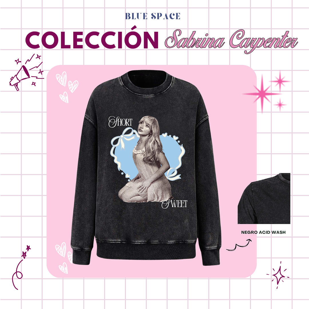 Polera Sabrina Carpenter - SHORT N' SWEET 11