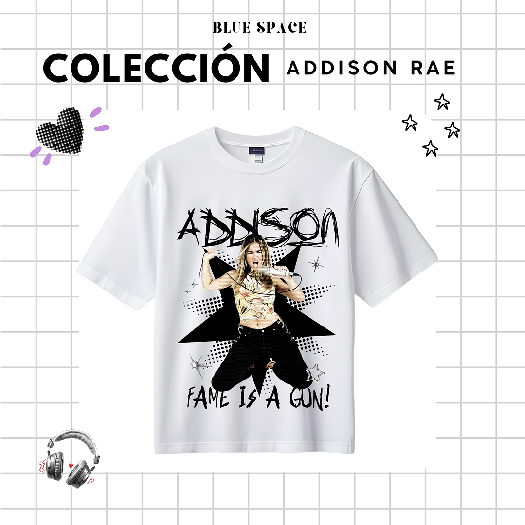 Polera ADDISON RAE - FAME IS A GUN 4
