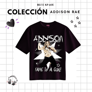 Polera ADDISON RAE - FAME IS A GUN