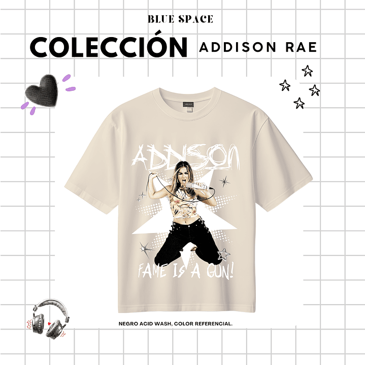 Polera ADDISON RAE - FAME IS A GUN 5