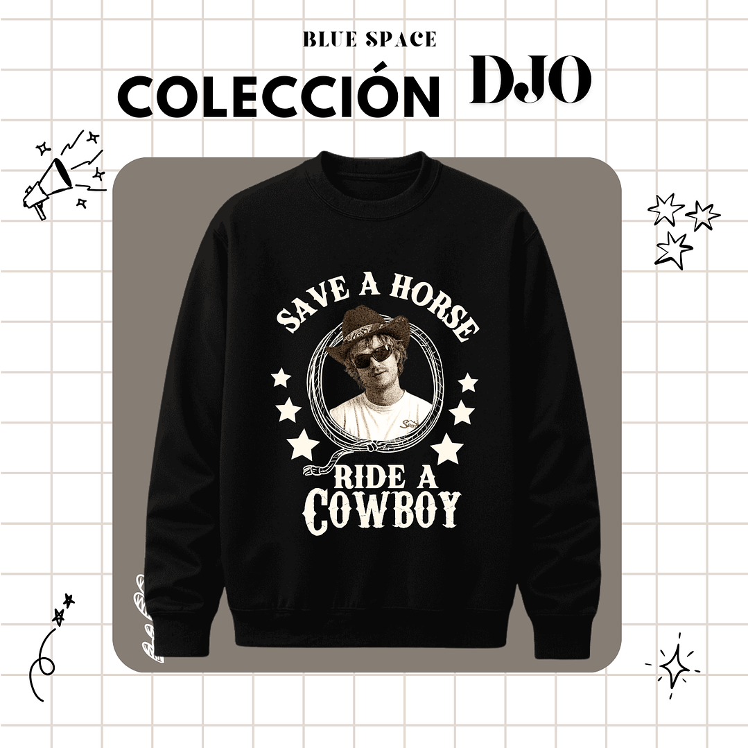 Polera DJO - SAVE A HORSE RIDE A COWBOY VER 1 5