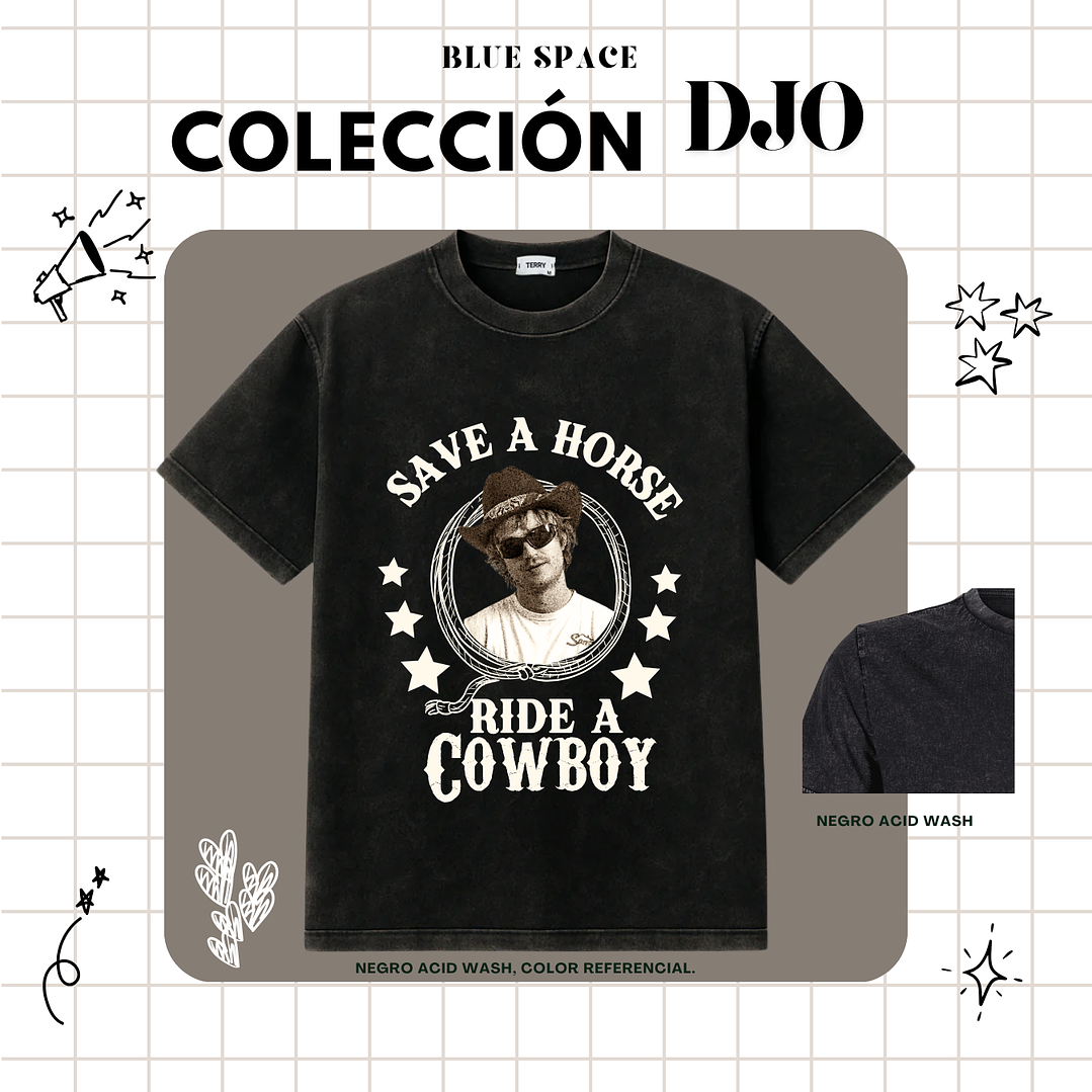 Polera DJO - SAVE A HORSE RIDE A COWBOY VER 1 3
