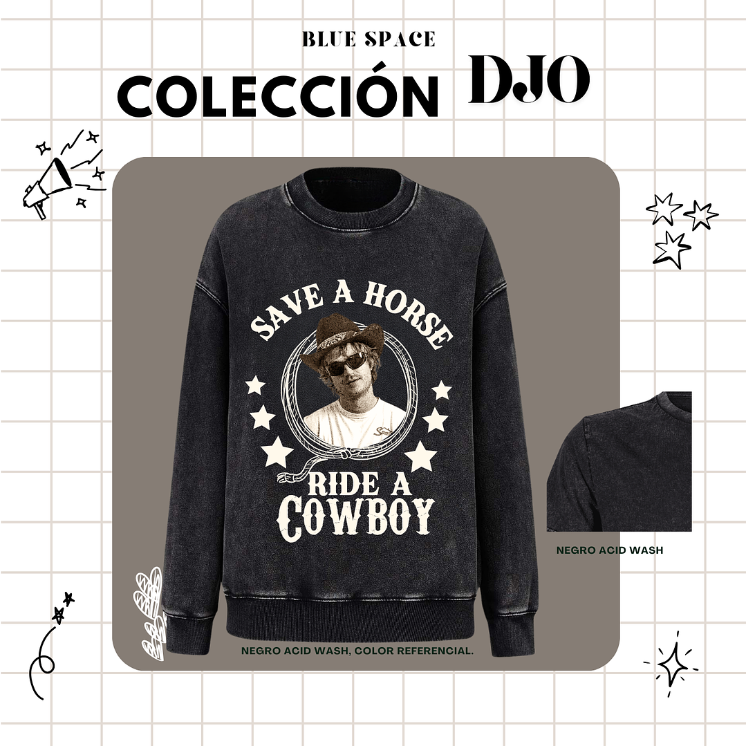 Polera DJO - SAVE A HORSE RIDE A COWBOY VER 1 9