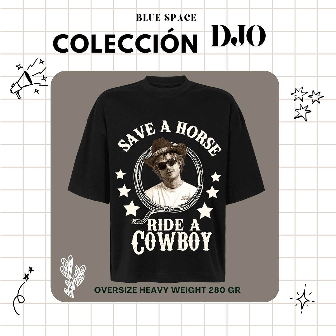 Polera DJO - SAVE A HORSE RIDE A COWBOY VER 1 4