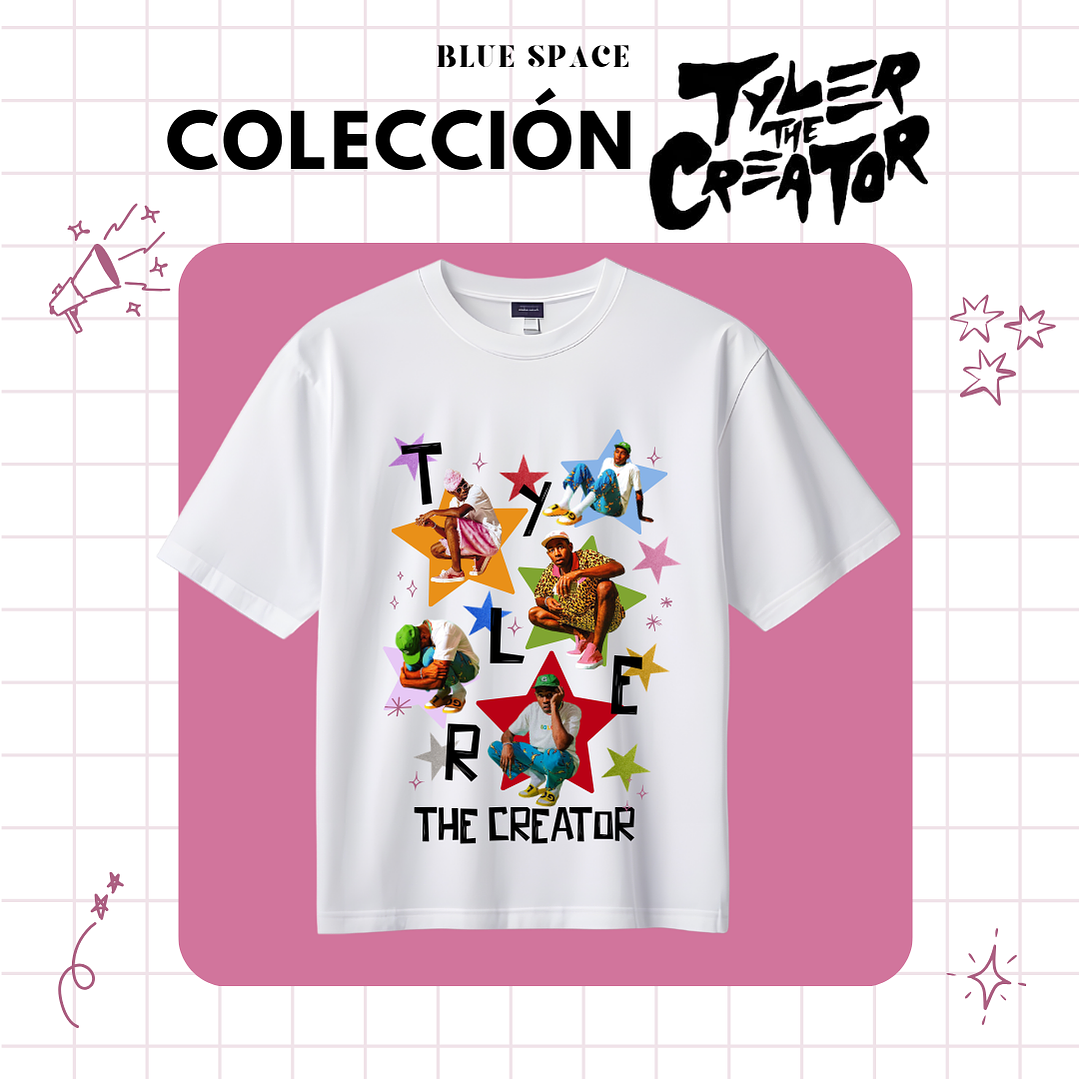 Polera TYLER, THE CREATOR - STARS 5