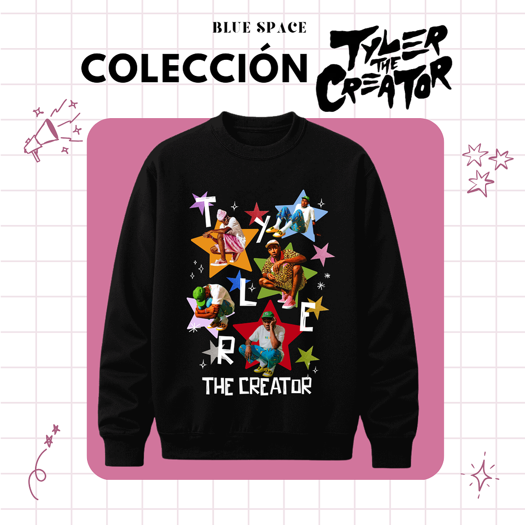 Polera TYLER, THE CREATOR - STARS 7