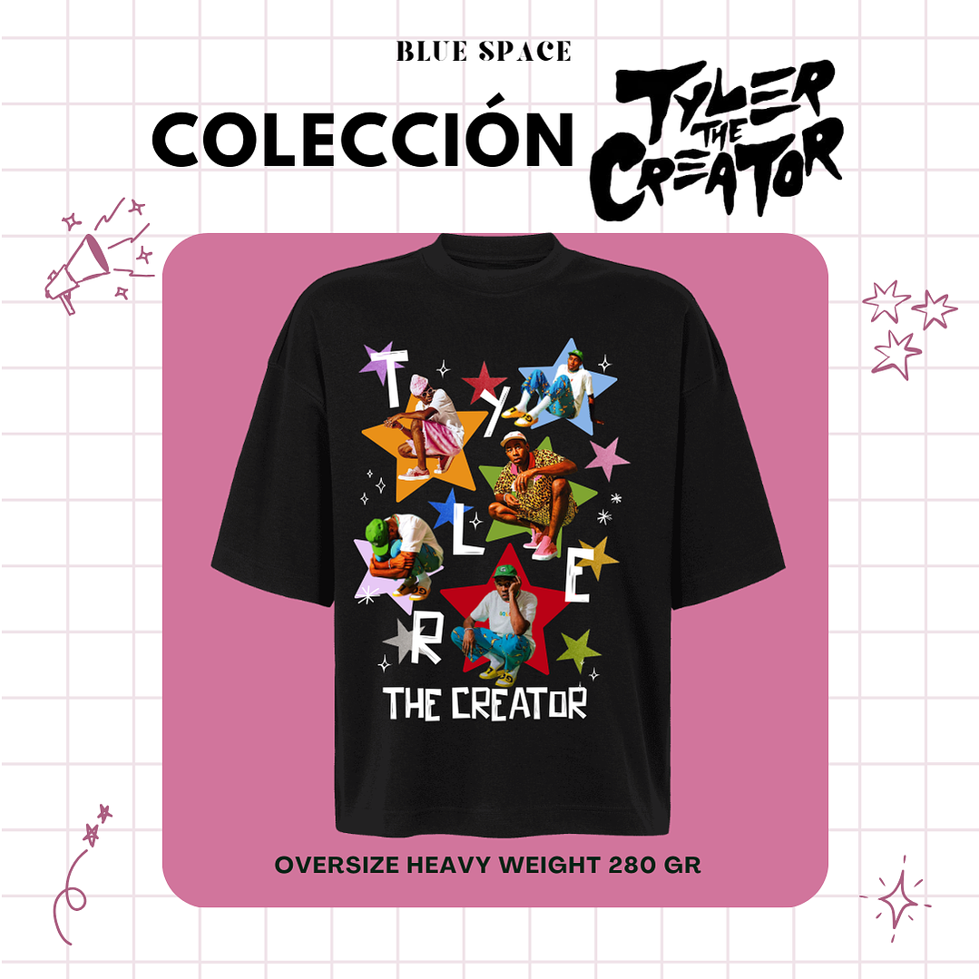 Polera TYLER, THE CREATOR - STARS 3