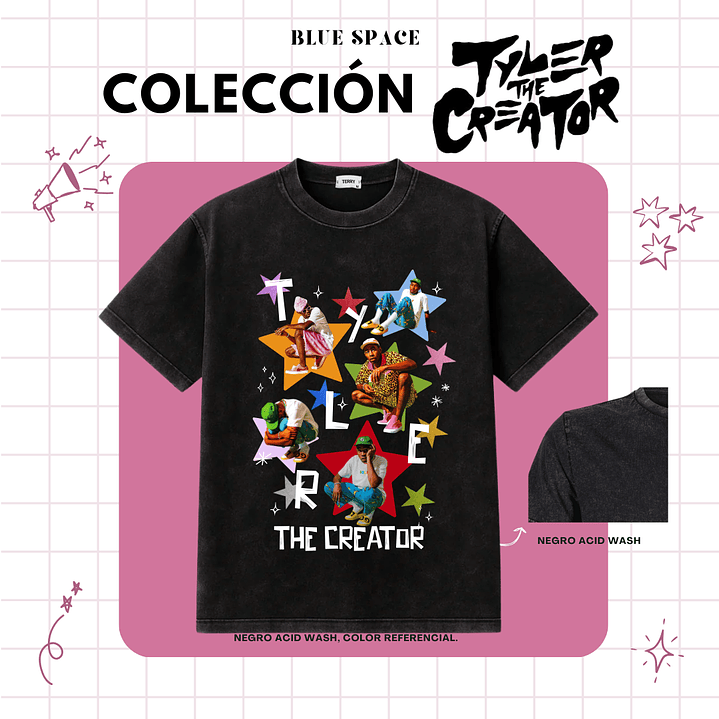 Polera TYLER, THE CREATOR - STARS 2