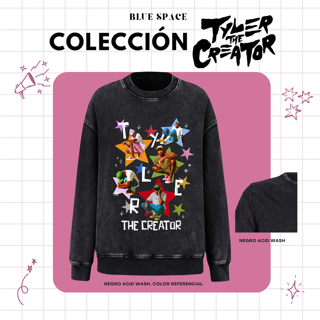 Polera TYLER, THE CREATOR - STARS 6