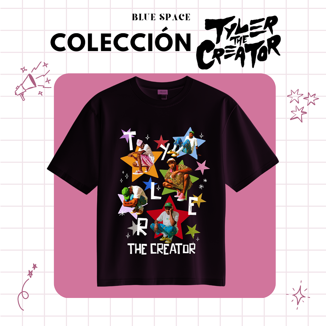 Polera TYLER, THE CREATOR - STARS 1