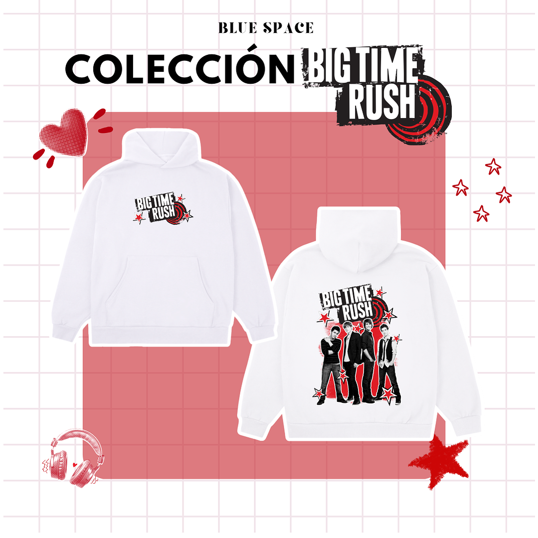 Polera BIG TIME RUSH CHILE - SETLIST. 12