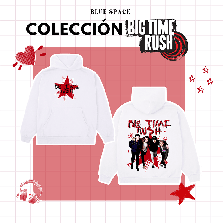 Polera BIG TIME RUSH CHILE - SUPERSTAR 7