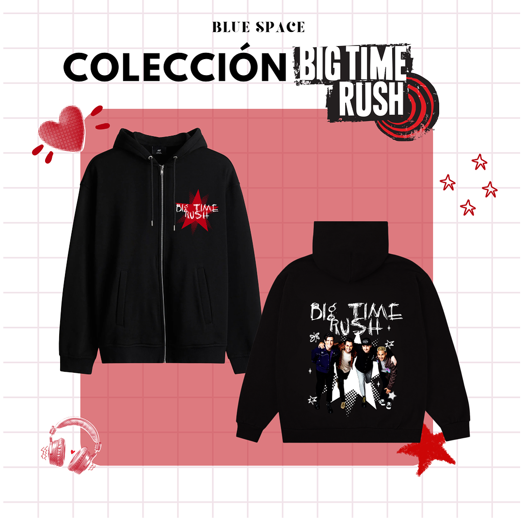 Polera BIG TIME RUSH CHILE - SUPERSTAR 10