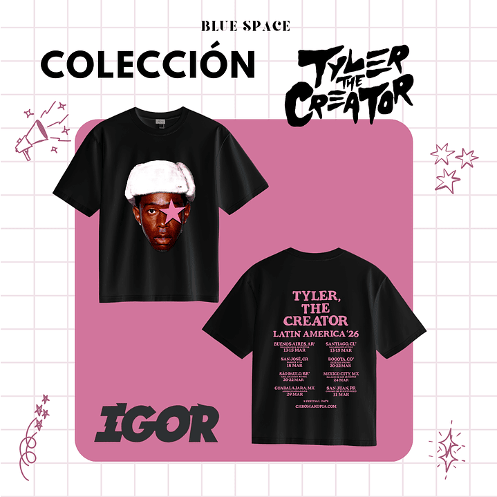 Polera TYLER, THE CREATOR  2