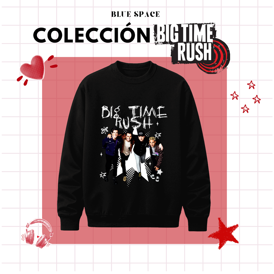Polera BIG TIME RUSH CHILE - SUPERSTAR 11