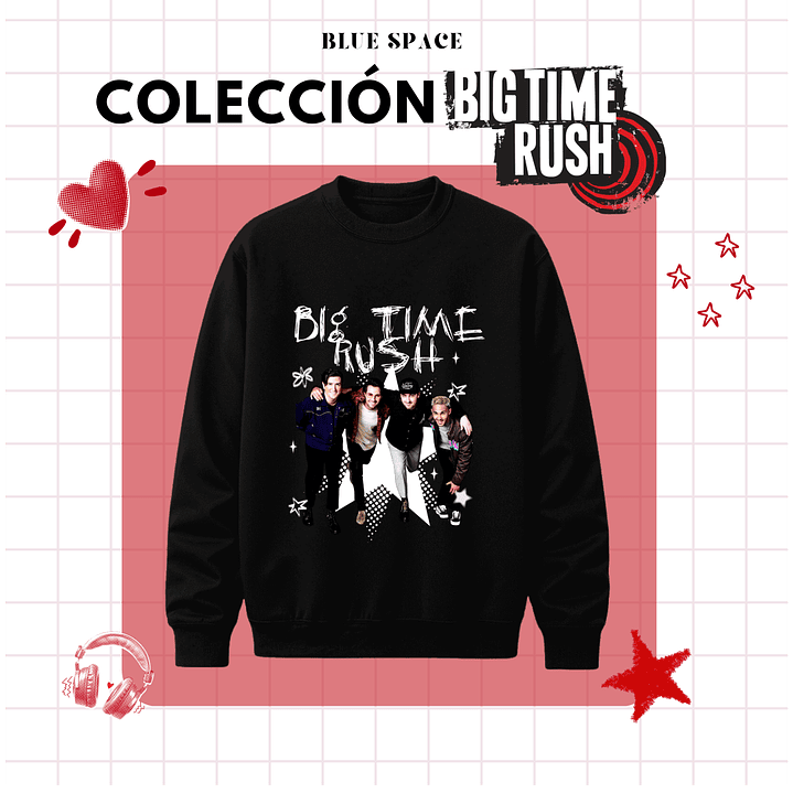 Polera BIG TIME RUSH CHILE - SUPERSTAR 11